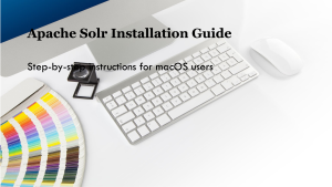 Read more about the article How to Download and Install Apache Solr on macOS